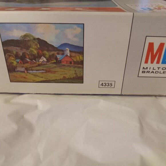VINTAGE 1960S  Milton Bradley York Barn 1500 pc puzzle - Picture 9 of 9
